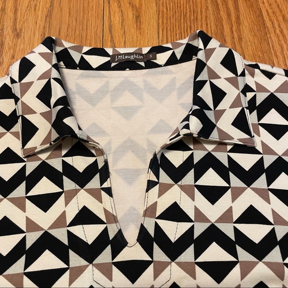 Patterned Dress by J. McGLaughlin - Picture 4 of 9